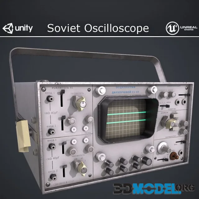 Soviet Oscilloscope (PBR)