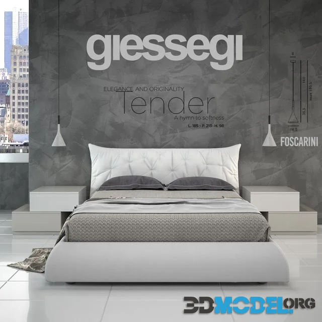 Tender bed set