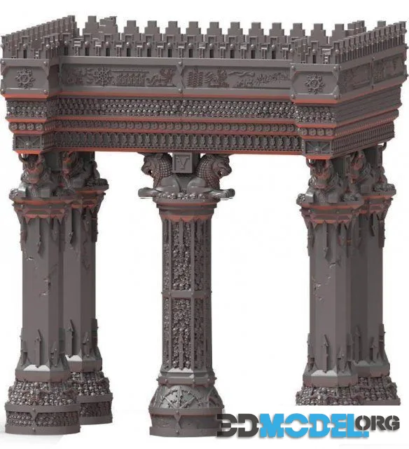 Ziggurat Columns