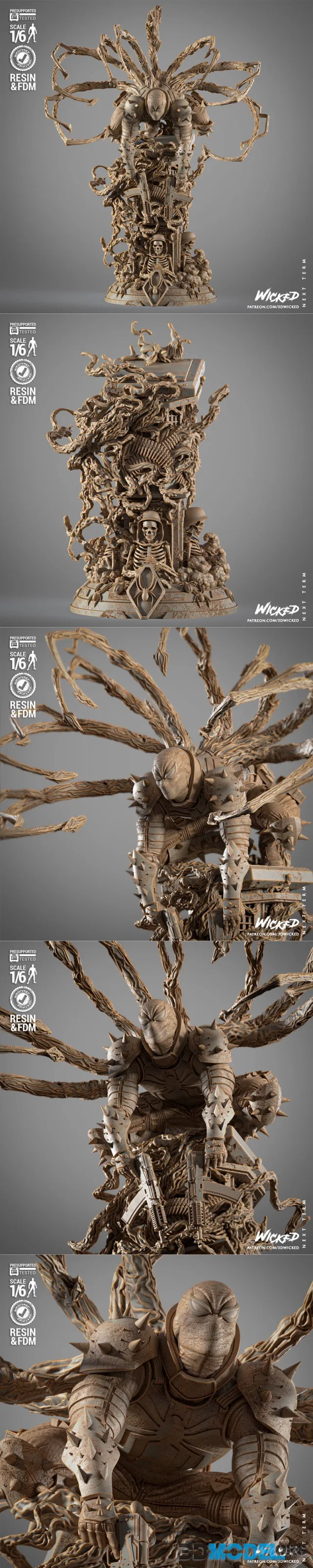 WICKED - Venom Agent Sculpture – Printable