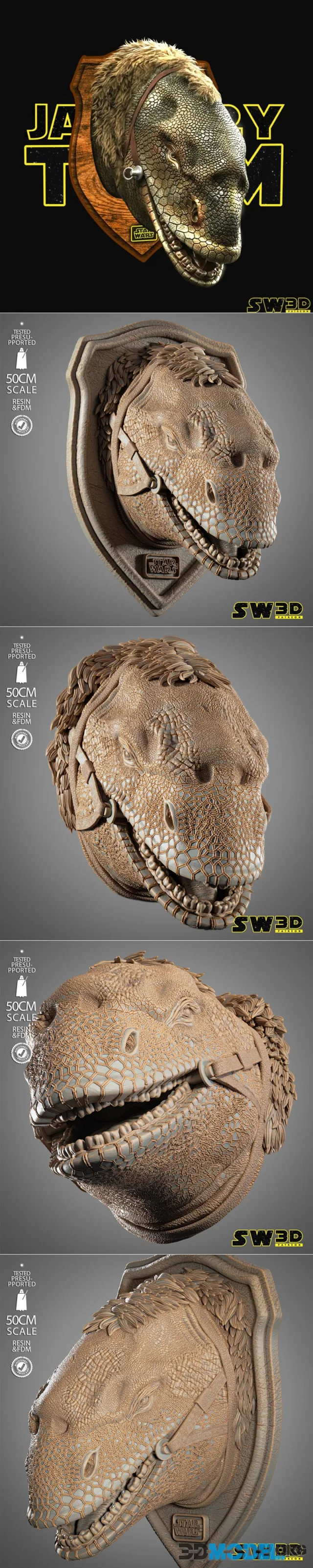 SW3D - Dewback Wall – Printable