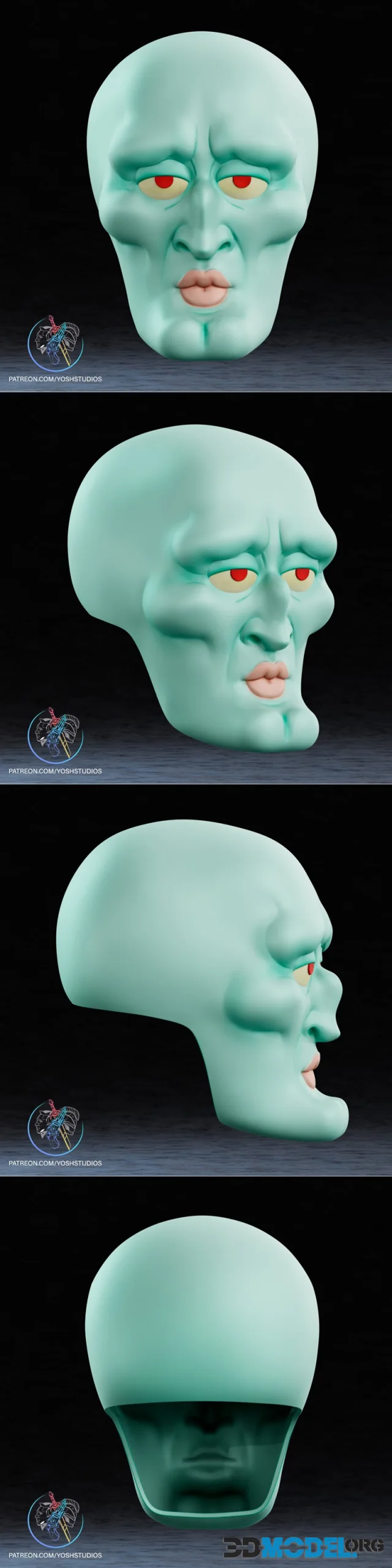 Yosh Studios - Handsome Squidward – Printable