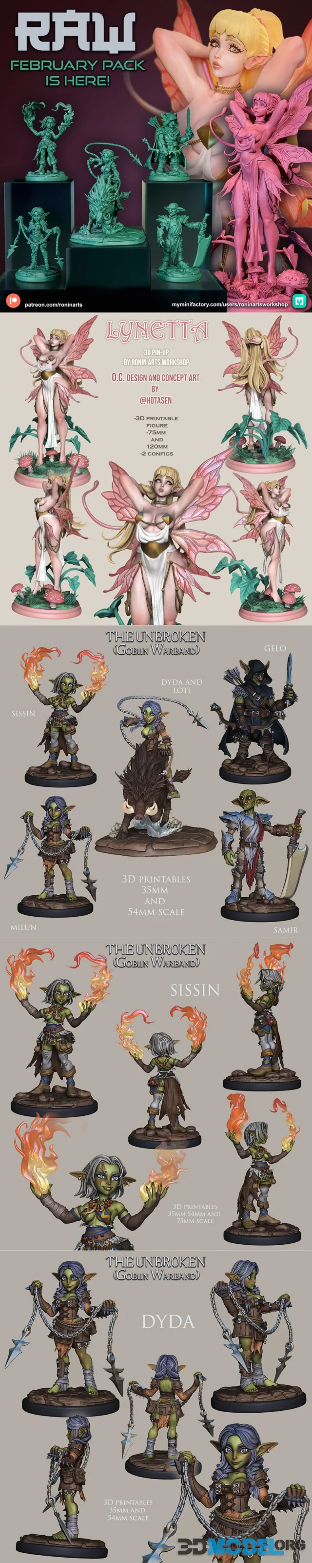 Ronin Arts Workshop February 2025 – Printable