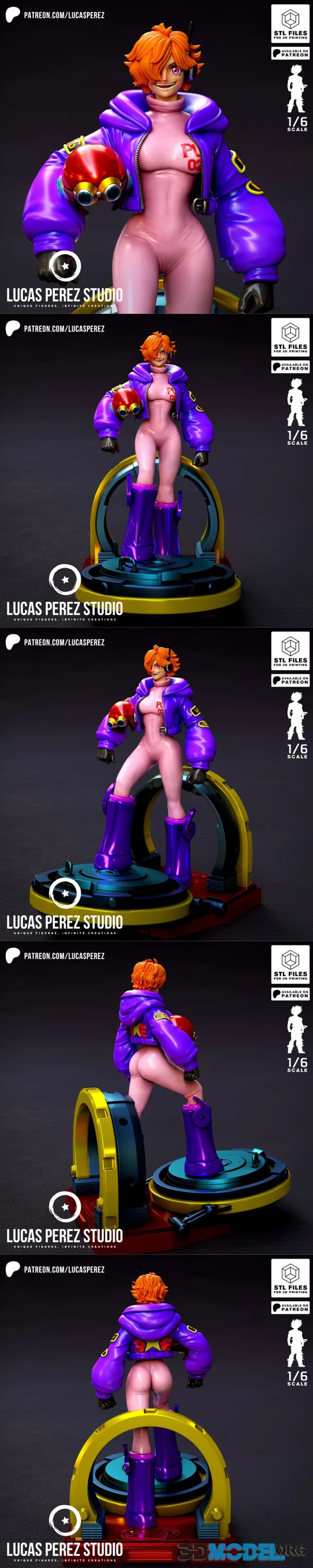 Lucas Perez Studio - Lilith Vegapunk – Printable