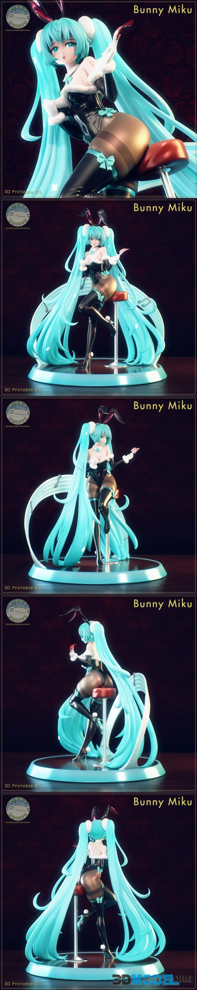 Pikky Prints - Vocaloid - Hatsune Miku – Printable