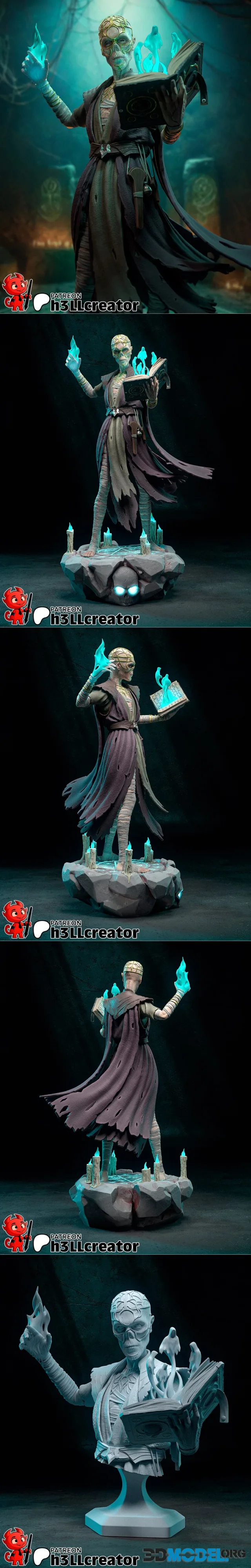 h3LL creator - Withers Sculpture and Bust – Printable