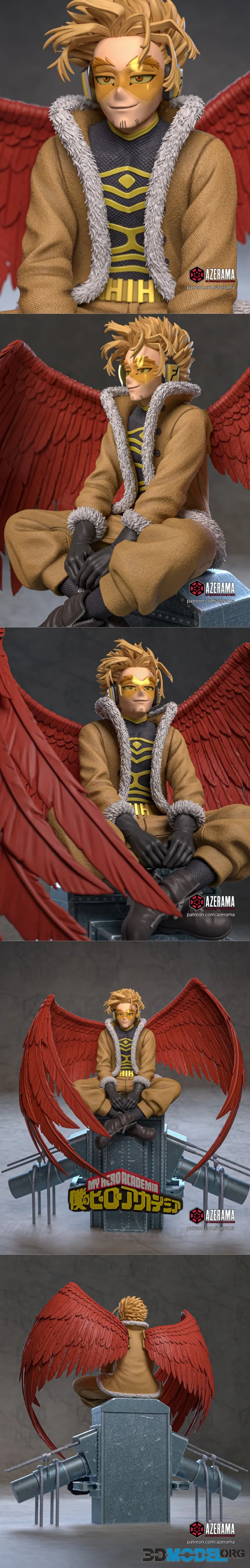 Azerama - Wing Hero Hawks – Printable