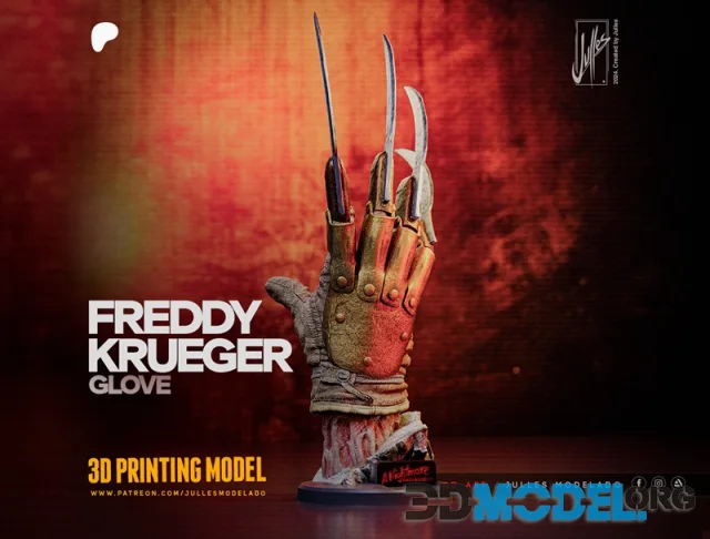Julles Modelado - Freddy Krueger Glove – Printable