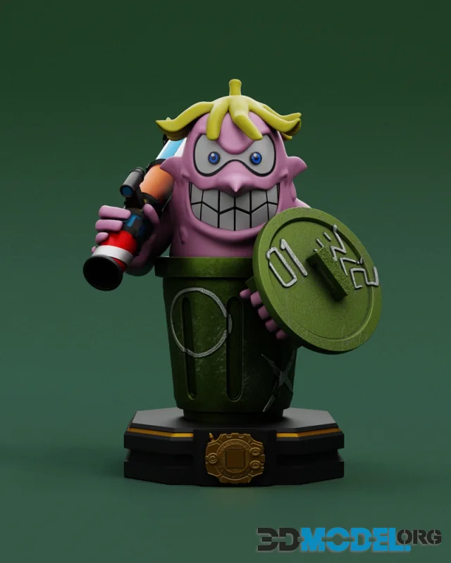 Merge Project Figures - Garbagemon – Printable