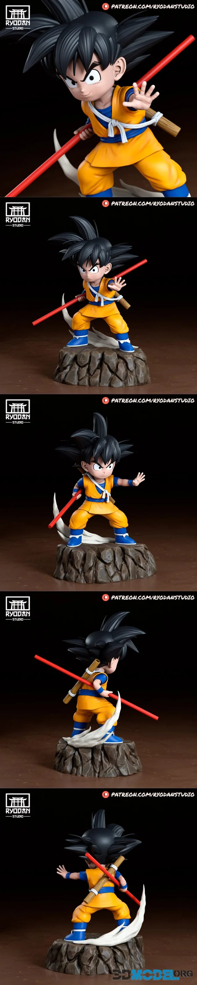 Ryodan Studio Goku Daima - Dragon Ball – Printable