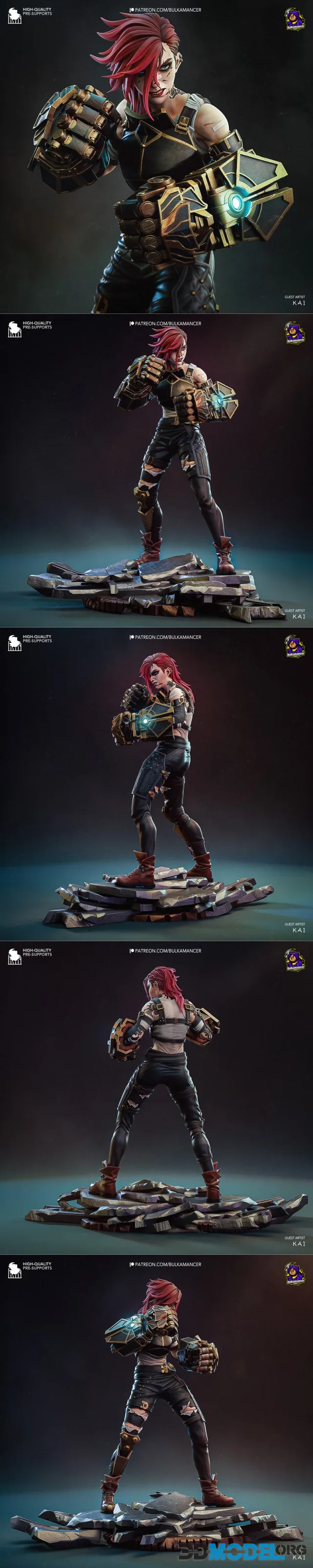 Bulkamancer Sculpts - Vi (Arcane) – Printable