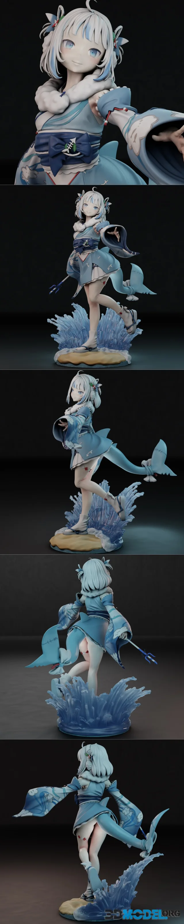 Gr8Tech - Hololive - Gawr Gura – Printable