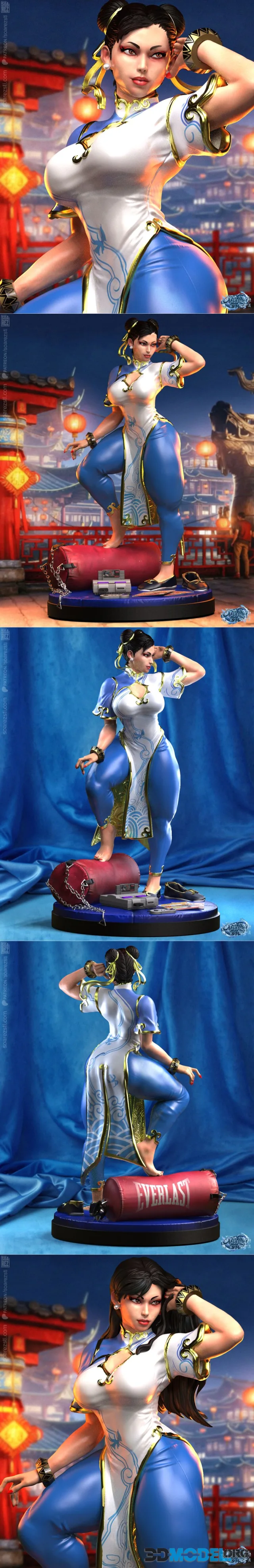 Soarez 3d - Chun-Li – Printable