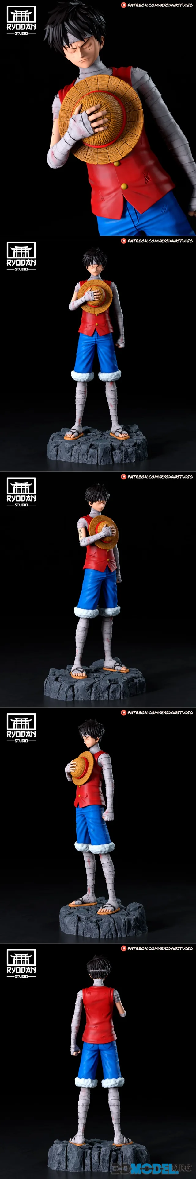 Ryodan Studio - Luffy Marineford – Printable