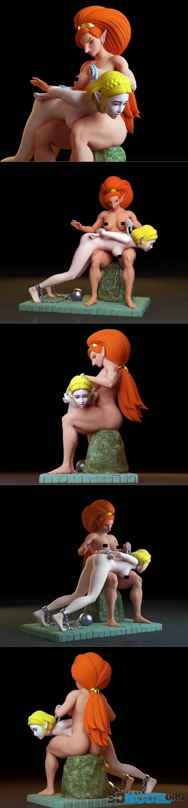 Zelda Abused V2 by Urbosa – Printable