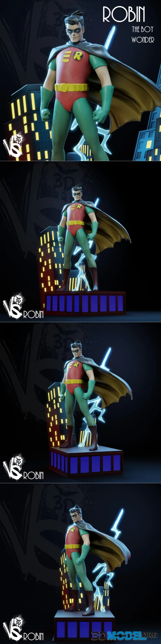 VS3D - Robin – Printable