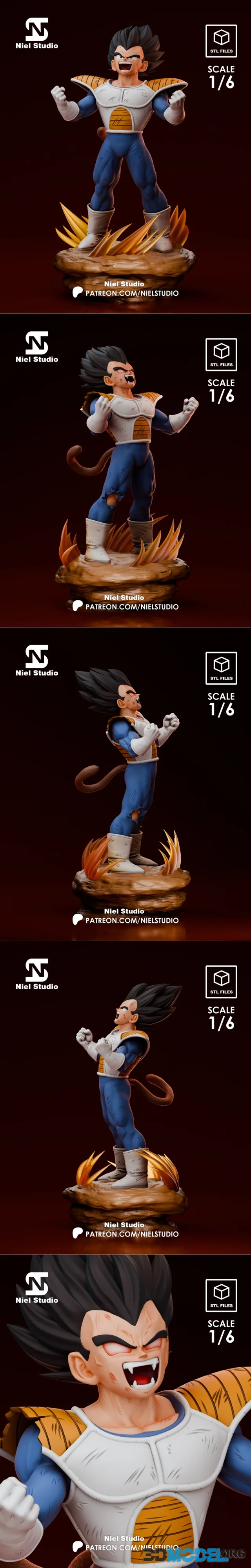 Niel Studio - Vegeta (Standard and Premium) – Printable