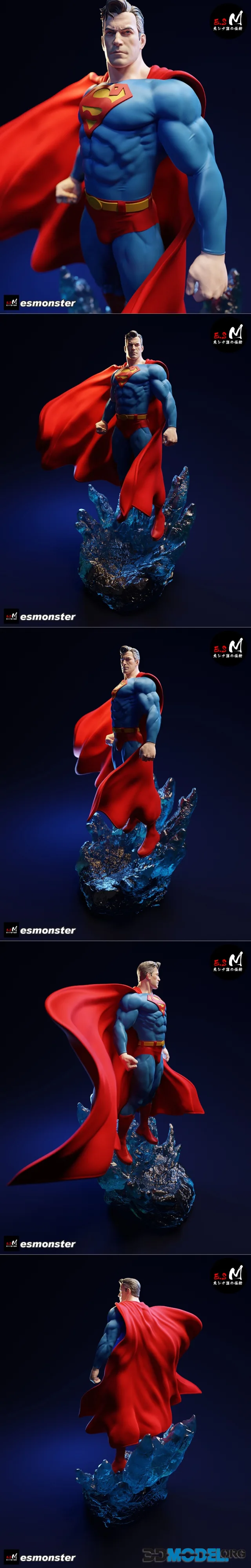 E.S Monster - Super Man – Printable