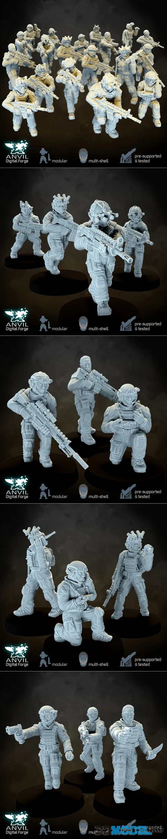 Anvil Digital Forge - Modern Special Forces June 2024 – Printable