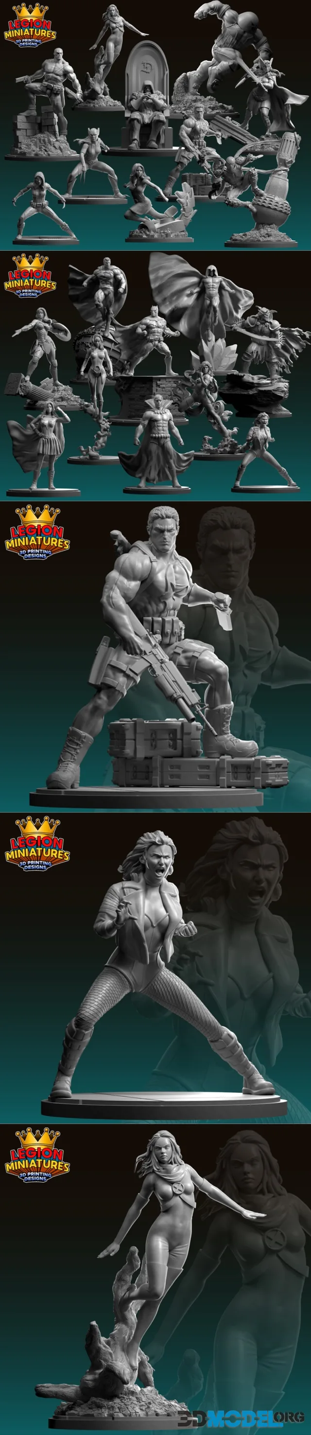 Legion Miniatures July 2024 – Printable