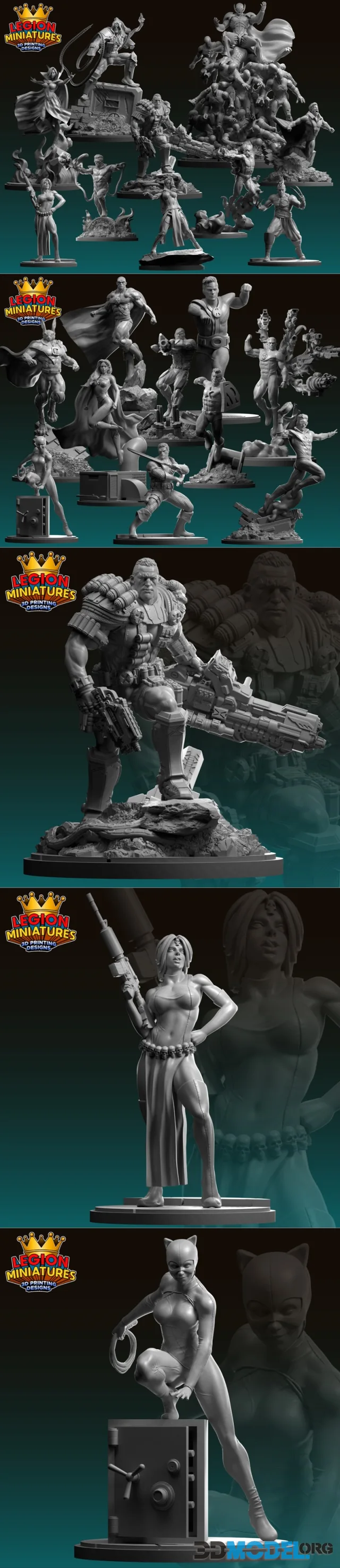 Legion Miniatures August 2024 – Printable