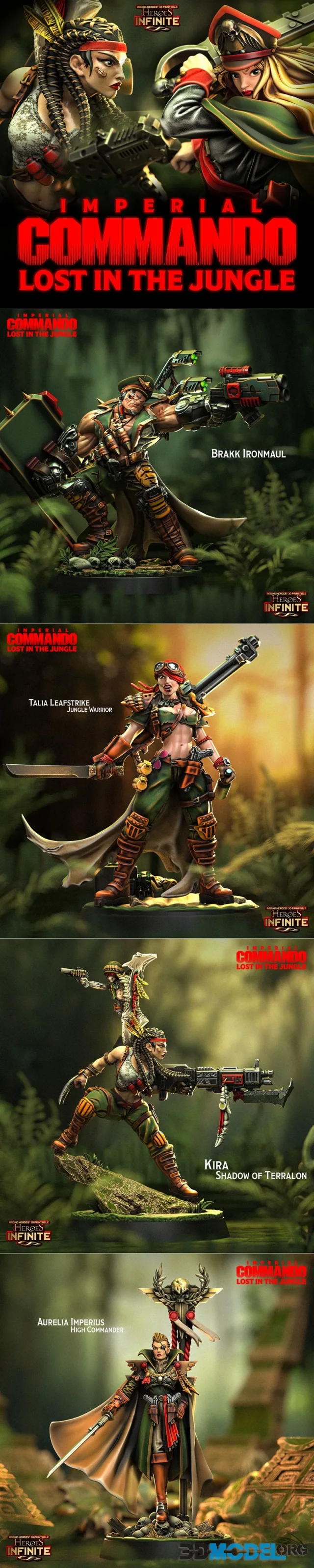 Heroes Infinite - Imperial Commando - Lost in the Jungle February 2025 – Printable