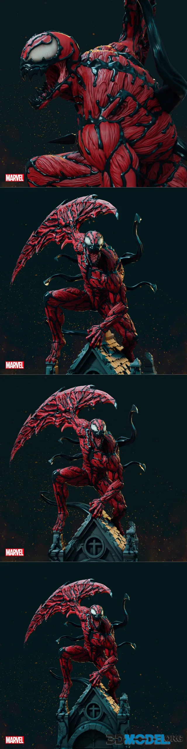 Carnage FanArt Marvel – Printable