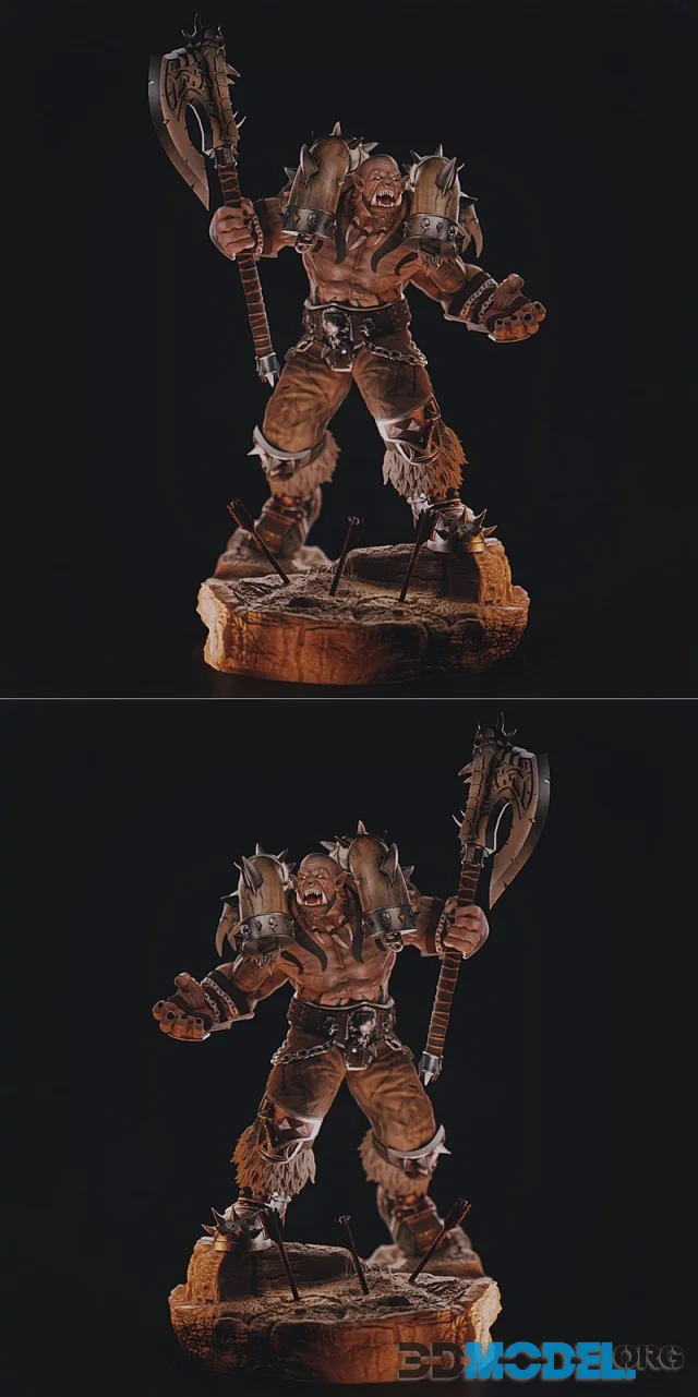 Garrosh - dragon collector – Printable