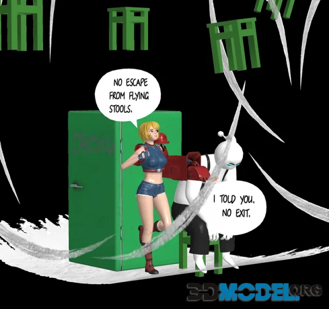No exit – Printable