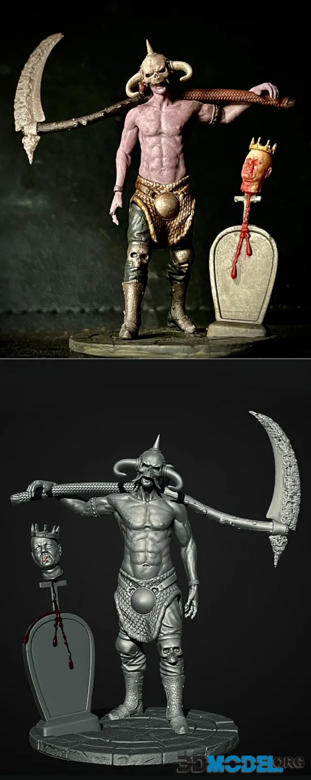 Soul Reaper demon hunter – Printable