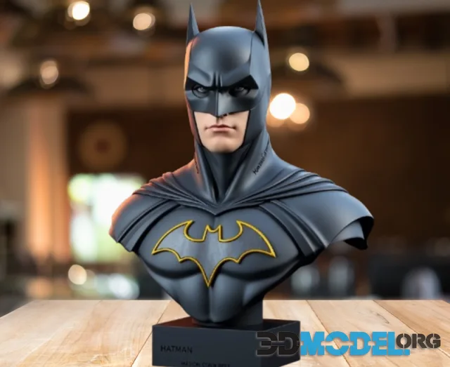 House of Magic - Batman Bust – Printable