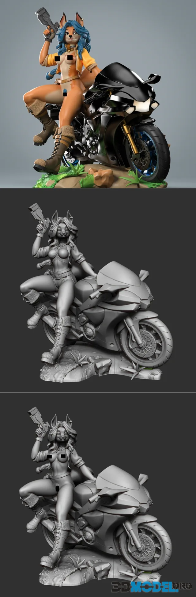 Carmelita Fox Bike – Printable