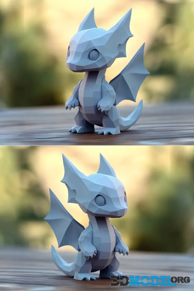 Little Dragon Toy – Printable