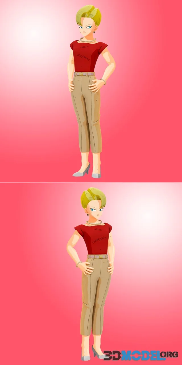 Android 18 - End Z (Kakarot) – Printable