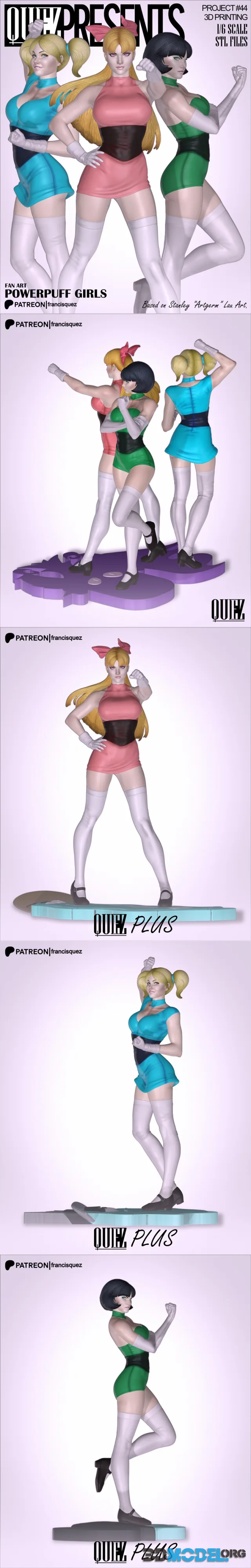 Francis Quez - Powerpuff girls – Printable