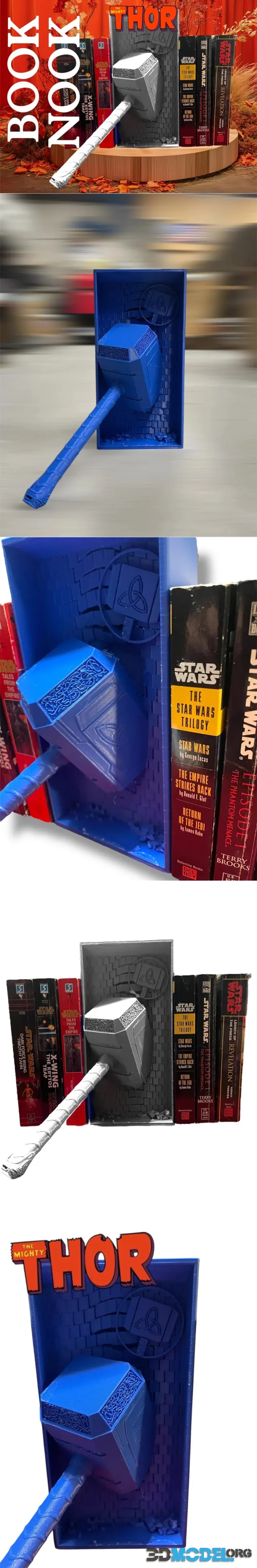 Thor Book Nook – Printable
