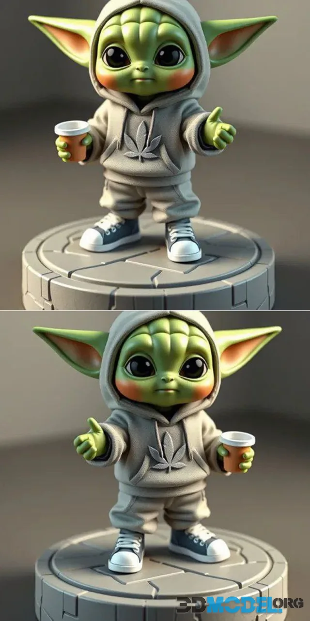 Urban Baby Yoda – Printable