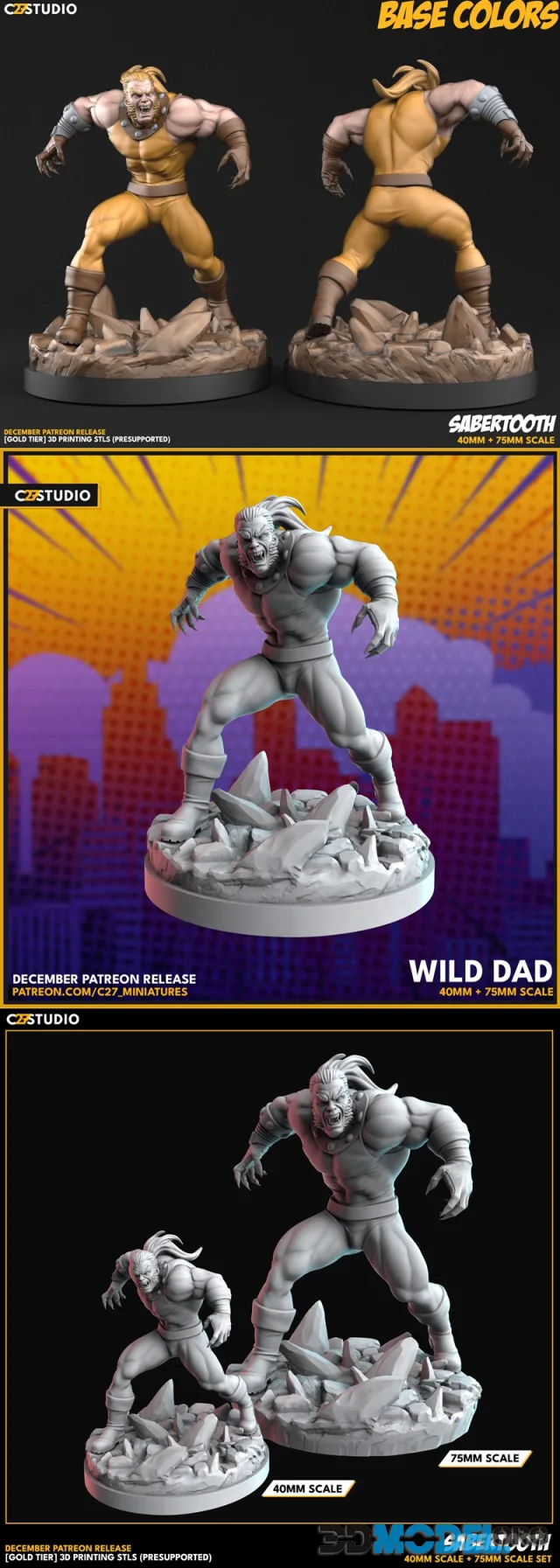 Sabertooth – Printable