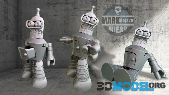 Bender Nendoroid Flex – Printable