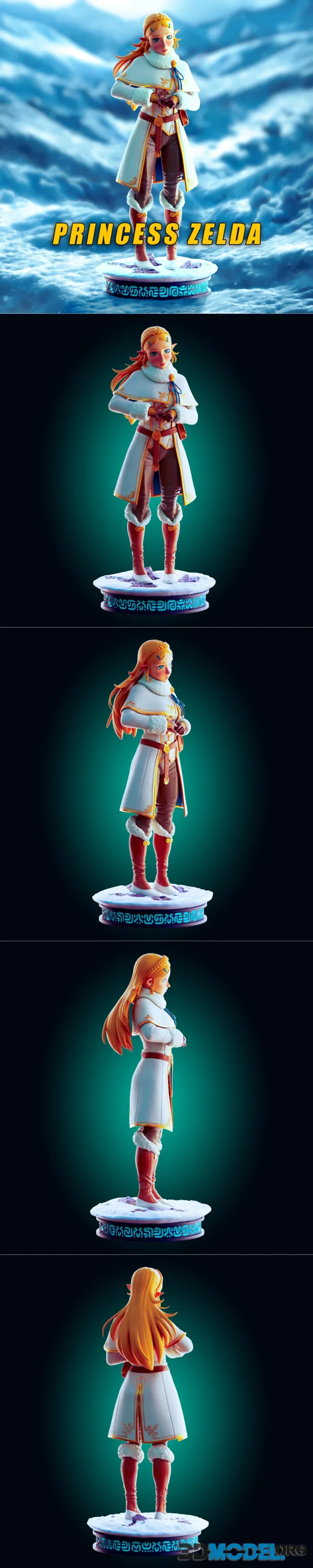 Officer Rhu - Princess Zelda – Printable