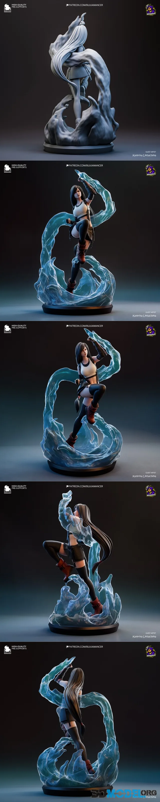 Bulkamancer Sculpts - Tifa Bulka – Printable