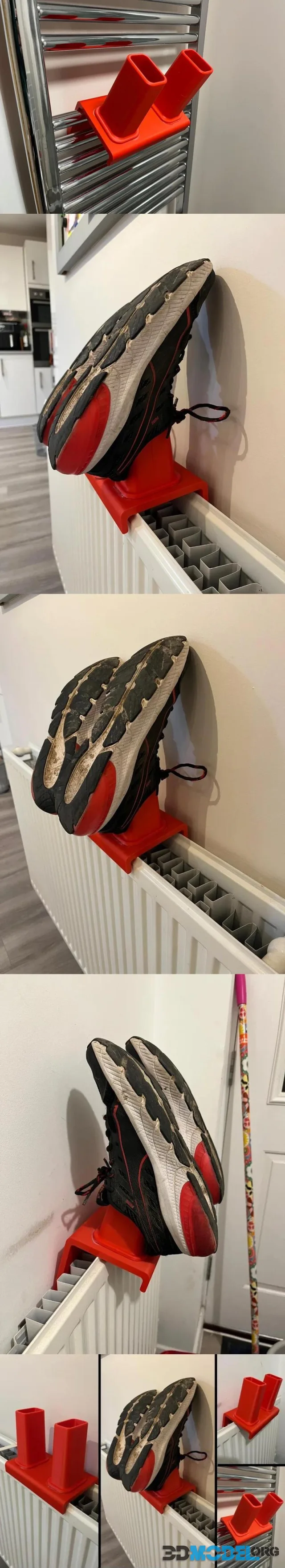 Radiator shoe drying rack – Printable
