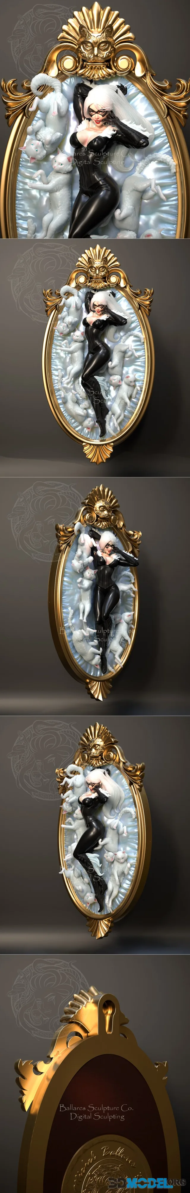 Black Cat By Creative Geek MB – Printable