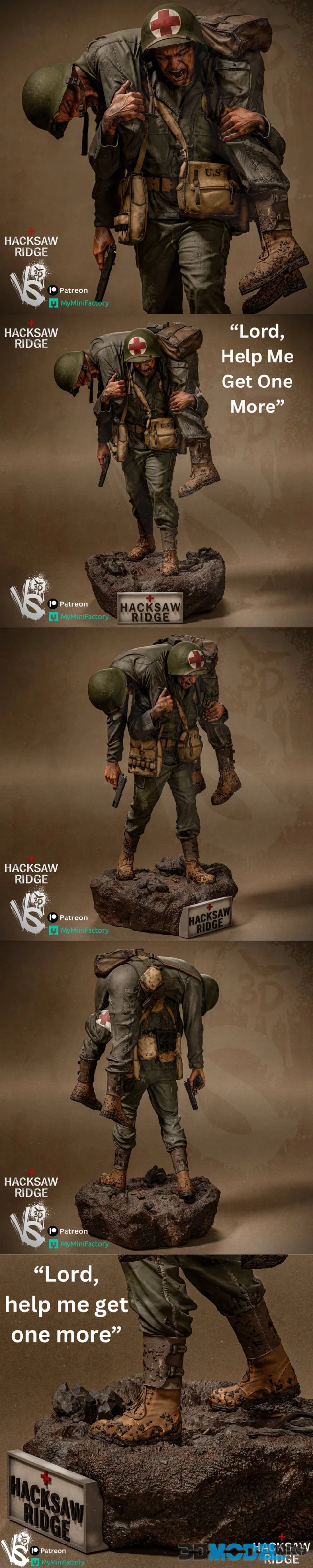 VS3D - Hacksaw Ridge Renders – Printable