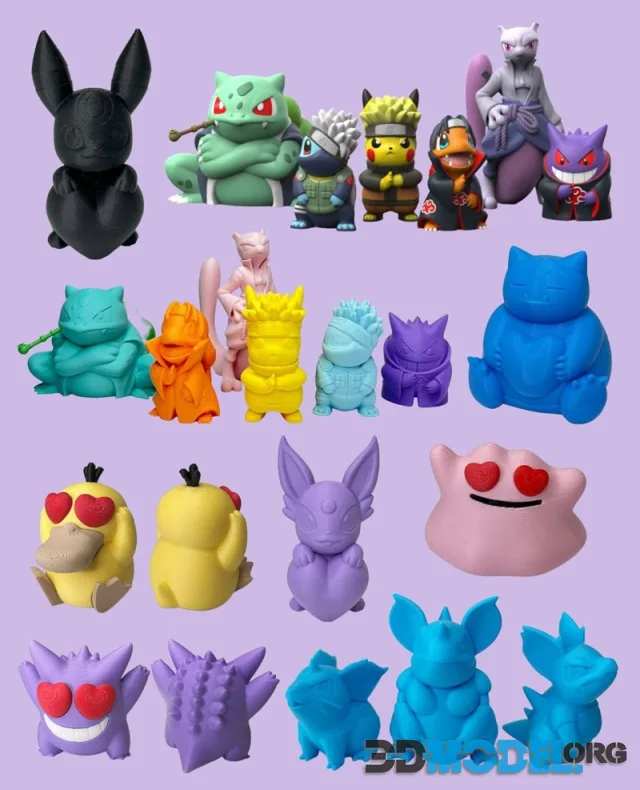Pokemon Pack January 2024 – Printable