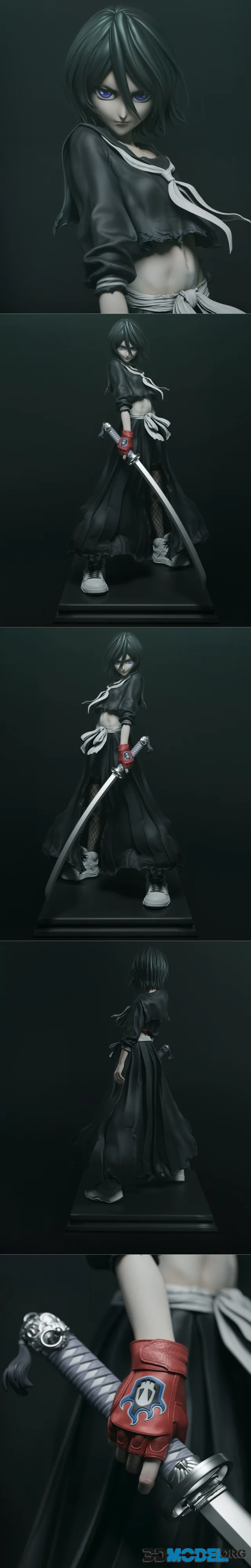 CA 3D Studios - Rukia – Printable