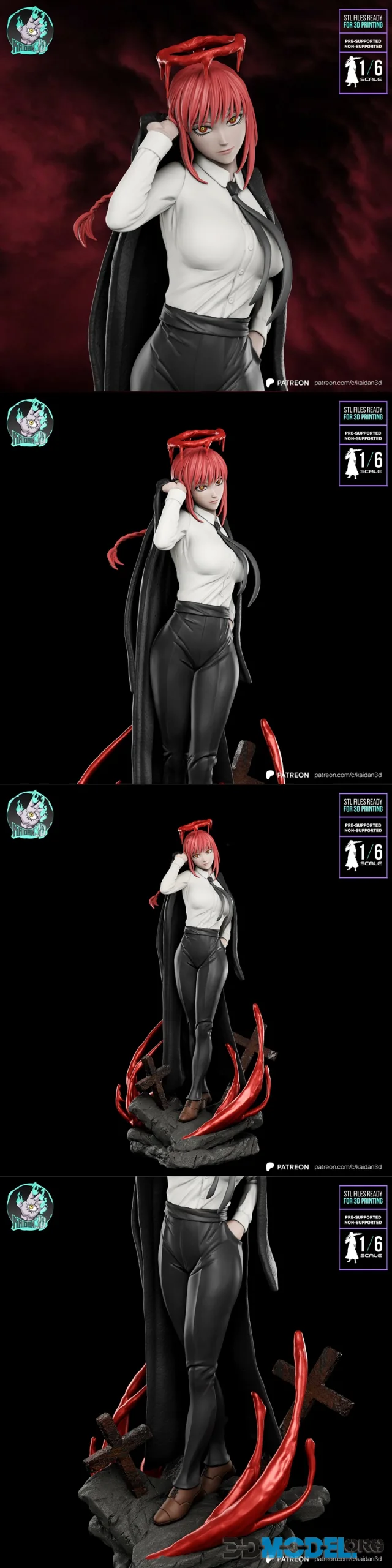 Kaidan 3D - Makima – Printable