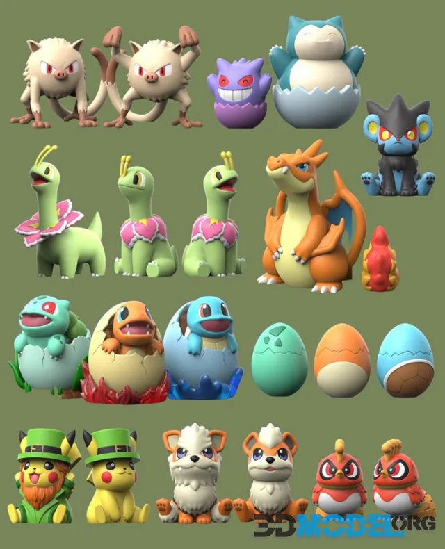 Pokemon Pack March 2023 – Printable