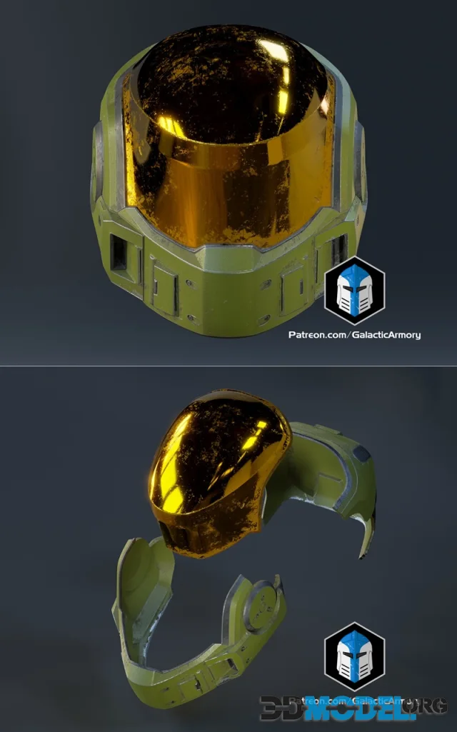 Halo Mirage Helmet – Printable
