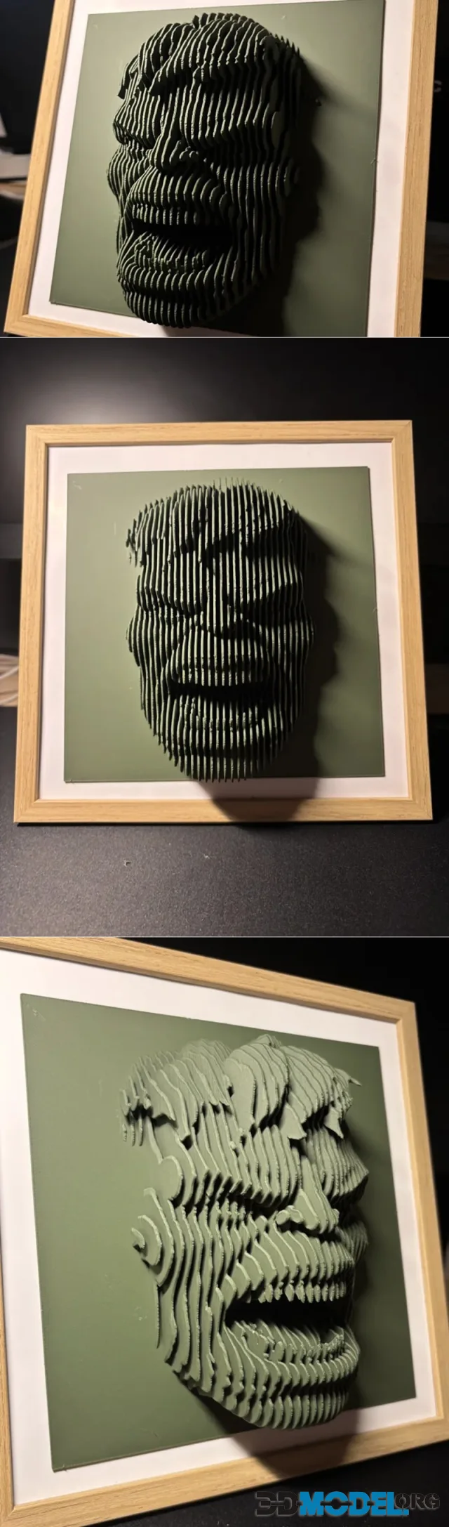 Hulk layered sculpture – Printable